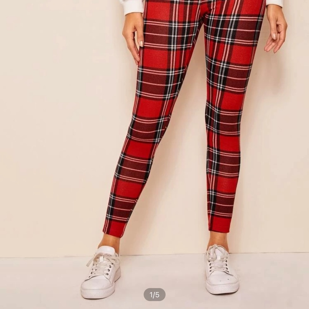 Plaid pants